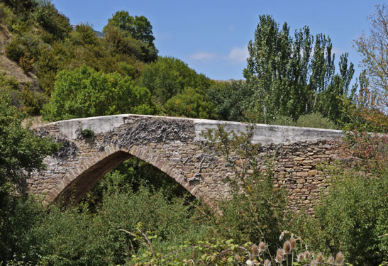 The Wine Fountain then on to Villamayor de Montjardin - The Fog Watch