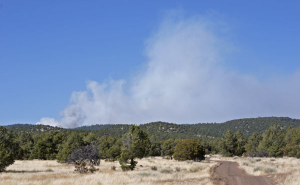 Smoke Column Dead Ahead!