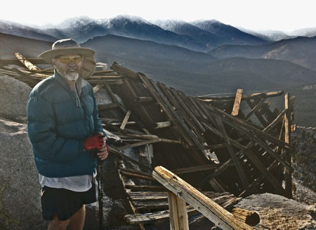 Jim at Kern Peak Lookout