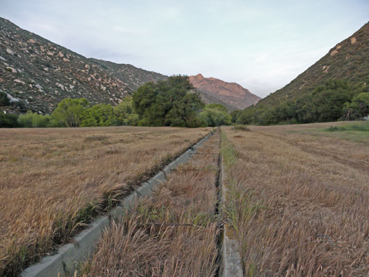 Hauser Canyon Flume