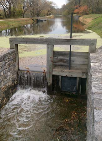 Lock Bypass Flume Gate