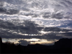 Sunset, PCT, Washington, 2003