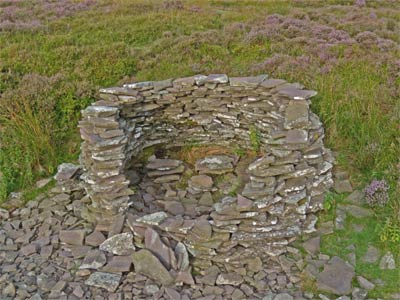 Rock Shelter on Hatterall Ridge.