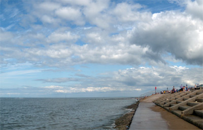 The Beach at Prestatyn, End of the Journey