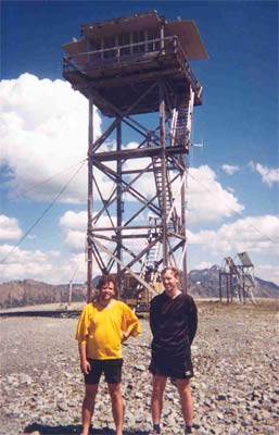 Slate Peak Fire Tower.